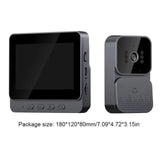 4.3inch IPS Screen Intercom Wireless Door Bell 2-ways 2.4G 1080P WiFi Doorbell Video Night IR Vision for Villa Home