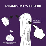 Electric Household Automatic Leather Brush Handheld Shoe Shining Machine