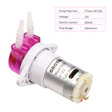 Peristaltic Dosing Mini Liquid Self-priming Water Pump Silicone Tube for Aquarium Tank Lab Chemical