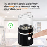 CRUSHER LTQ Intelligent Electric Dry Herb Grinder Portable Spice Tobacco Cutting hine Grinders for Smoking Accessories