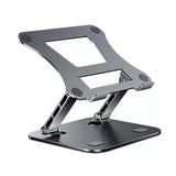 3 Layer Laptop Holder Stand 360 Adjustable Foldable Coog Bracket Support Aluminum Alloy Anti Slip for 11-17 Inch Notebook