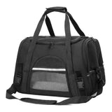 Carrier Soft Side Backpack Cat Carriers Dog Travel Bags Transport For Small Dogs Cats Pet Carring Bag