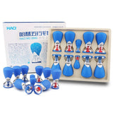 Newest 10pcs HACI WU XING Needle Bipolar Strong Vacuum Acupuncture Suction Cupping Set Magnetic therapy