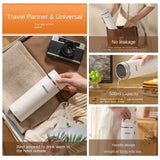 Portable Electric Kettles Tea Coffee Kettle Travel Boil Water Stewable Keep Warm Smart Temperature Control