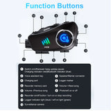 1080P HD Motorcycle Headset Helmet DVR Dashcam IP66 Waterproof Super Wide-angle Lens Q28 Wireless Camera WiFi Bluetooth
