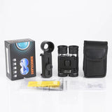Outdoor Telescope 500X25 Binoculars High-Definition Portable Fishing Concert Mobile Phone Photo Viewing Lightweight Telescope