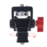 Adjustable Monitor Mount with 1/4 3/8 Screw ARRI Mount Quick Release Monitor Holder Camera Clamp Swivel Tilt