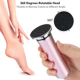 Electric Grinder for Removing Dry Skin File Cuticle Callus Pedicure Remover Foot Heel Care Tool with Replacement head