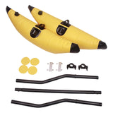 (Yellow) Fishing Standing Float Kayak Stability Systems Kayak Inflatable Outrigger Float Kayak Boats Standing Float Stabilizer  Yellow