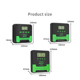 10A-60A MPPT 12V 24V Auto LCD Solar Panel Charge Regulator for Lifepo4 Lithium