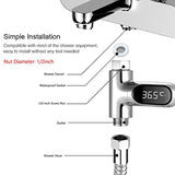 1 Set Bath LED Digital Display Shower Water Thermometer