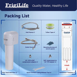1pack FrigiLife Under Sink Water Filter System, 22K Gallons Ultra High Capacity, Direct Connect Under Counter Drinking Water