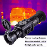 35/50mm Thermal Imaging Scope Movable Crosshair Laser Ranging WIFI Thermal Imager Night Vision Monoculars Riflescope for Hunting
