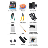 6 Motor Core Aligned K5 Fiber Fusion Splicer with OPM and VFL Available in Spanish, French, Portuguese, Russian, English