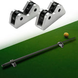 2PCS Snooker Roller Detector Kit Pool Cue Straighess Bar Checker Club Maintenance Billiard Set