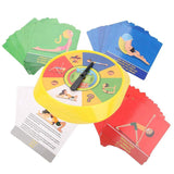Pose Card Game Of Flexibility And Balance Family Board Games Adults Kids Children For Yoga Lover