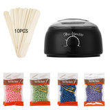 Wax hair removal machine