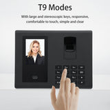 Biometric Time Clock Attendance Employees Access Control hine 1500pcs Fingerprint/1000pcs Password for Factory