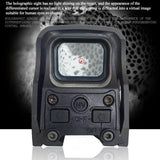 Tactical Military Holographic Riflescope High-precision Red Dot Sight Optics Reflex 20mm Rail Night Vision Scope for Airsoft Gun