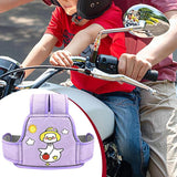 Motorcycle Harness Children's Adjustable Anti-Fall Belt Cushioning Function Child Safety Strap For