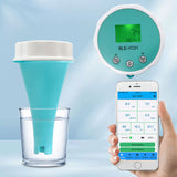 Bluetooth Detector Waterproof Detectors Temp Chlorine Water Quality Tester With APP Remote