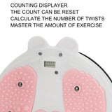 Rotating Board for Exercise Intelligently Caculate Decent Gift Waist Twisting Disc for Fitness for All the People for Exercise