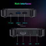 1PC Android 13 TV BOX HK1 RBOX K8 RK3528 128GB 64GB 32GB 16GB 2.4G 5G WIFI 6 BT 5.0 8K Vedio Decoding Media Player Set top Receiver
