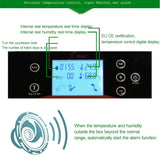 56 Eggs Brooder Digital Fully Automatic Egg Incubator with light Poultry Chicken Duck Temp and Humidity Controller
