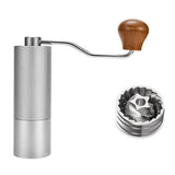 Manual Grinder Adjustable Steel Core Burr For Kitchen Portable Hand Espresso Coffee Milg Tool 5 Stars