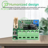 100W DC6-24V BLDC Three-Phase Hall Controller Brushless Motor Drive Board