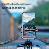 ESLNF Bicycle Mobile Phone Stand Aluminum Alloy Mountain Bike Anti-Shake Shock Absorption Navigation Bracket