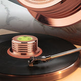 Universal 60Hz LP Vinyl Record Disc Turntable Stabilizer Aluminum Weight Clamp