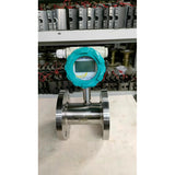 Long Time Durable Scalable Alcohol Methanol Water Milk Beverage Suower Oil Liquid Turbine w Meter