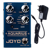Joyo R-07 Aquarius Looper + Delay Pedal Effect Digital Delay Pedal 8 for Electric Pedal Guitarra Pedalboard Effector