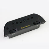 Skysonic T-903 Active Acoustic Guitar Sound Hole Pickup Humbucker with Microphone, Clear Sound with Tone and Volume Control