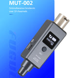 1 Pair of Wireless Microphone System - Rechargeable UHF with DSP Transmitter and Receiver, 2 Modes
