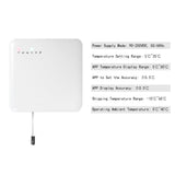 16A Signal Electric Radiator Smart Thermostat Enabled Programmable Temperature Controller with Six Controlled Heating