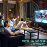 High-Definition Indoor and Outdoor Digital Teion Cannon HD DTMB DVB-B2 ATSC Ground Wave Antenna