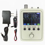 Oscilloscope Kit DSO138 Upgraded Version DSO150 Electronic Training Teaching DIY Set With Probe Power Supply