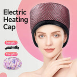 2025 Heat Transfer electric heat cap for deep conditioning Hair Steamer Cap