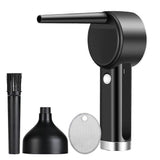 Household Air Duster Energy-Efficient Vacuum Cleaner Dirt Remover for Desktop Keyboard Multipurpose Cleaning Brushes Gun