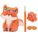 1 Set Fox Pinata For Kids Birthday Animal Theme Party Favors Fillable Paper Toy For Fox Party Decorations Fun Festive Any Celebration