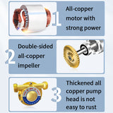 2220V Booster Household Mute For Tap Pipee/Heater With Automatic w Switch,Solar Energy Hot And Cold Water Pump