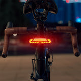 Intelligent anti-theft alarm, rear light with bicycle alarm horn, safety brake taillights, CYCG pathway