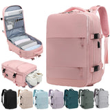 Oxford Gym Backpac Laptop Backpack with Shoe Compartment LargeCapacity Travel Daypack Dry Wet Separation Waterproof Bag