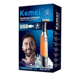 Kemei Electric Shaver for Men Rechargeable Beard Trimer Waterproof Razor Professional Hair Shaving Machine Grooming Shaver Blade