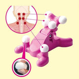 Cervical Traction Massage pillow ruff support 3d neck massager Relaxation Pain Relief Back Stretching Relax Neck Massager