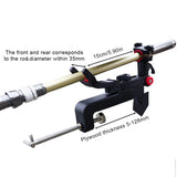360 Degree Adjustable Angle Pole Rest Portable Rod Support Stand for Kayak Boat Fishing