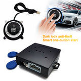 12V Car Stop Engine Start Alarm Lock Keyless System Door Push Button Tactile Buttons Anti-theft