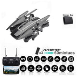 Foldable Altitude Hold RC Drone Compact And Easy To Carry Durable Construction Wide Application No.03